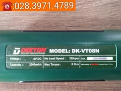 Máy vặn vít mini dùng pin 4V DEKTON DK-VT08N [CHÍNH HÃNG]
