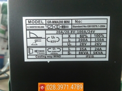 Máy hàn mini GREEKman GR-MMA 200 [MỚI]