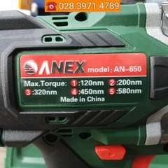 MÁY SIẾT BU LÔNG PIN 21V ANEX ( AN-650 )
