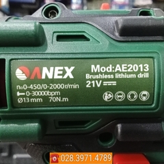 Máy khoan dùng pin 5cell đầu 13mm 3 chức năng ANEX AE2013