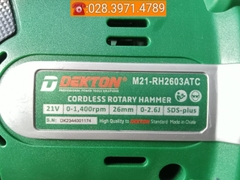 [CHÍNH HÃNG] Máy khoan bê tông dùng pin 21V DEKTON M21-RH2603ATC