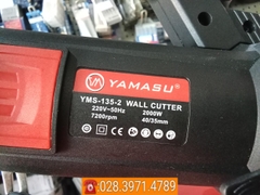 Máy cắt tường chính hãng YAMASU YMS-135-2 2 lưỡi đường kính 133mm, công suất 2000W