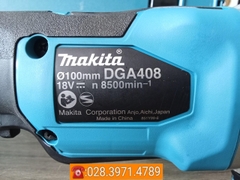 Máy mài góc dùng pin 18V MAKITA DGA408RTJ1 đường kính 100mm