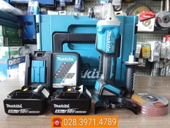 Máy mài góc dùng pin 18V MAKITA DGA408RTJ1 đường kính 100mm