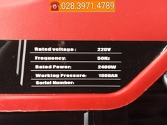 Máy rửa xe chính hãng FICO FC-2400 công suất cực mạnh 2400W [Mới]