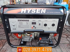 Máy phát điện 18Hp chạy bằng xăng CHÍNH HÃNG HYSEN HS9000E công suất 7.5-8.0kW