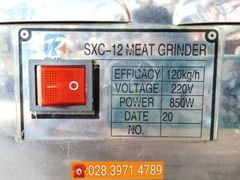Máy xay thịt công nghiệp inox công suất 850W lõi đồng 100%
