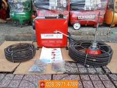 Máy thông cống lò xo LUCIAN GQ-150 công suất tối đa 1200W