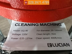Máy thông cống lò xo gia đình LUCIAN GQ-80 công suất 550W-1000W