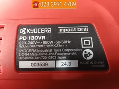 Máy khoan cầm tay CHÍNH HÃNG KYOCERA PD-130VR công suất 650W