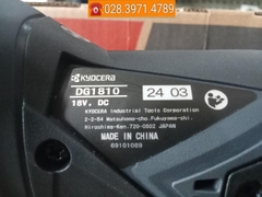 Máy mài góc dùng pin CHÍNH HÃNG KYOCERA DG1810 (Chưa pin + sạc)