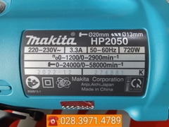 Máy khoan búa 2 tốc độ CHÍNH HÃNG MAKITA HP2050 công suất 720W