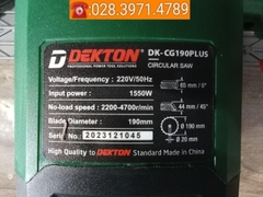Máy cưa cắt gỗ và sắt đa năng CHÍNH HÃNG DEKTON DK-CG190PLUS