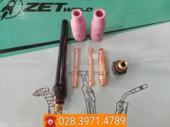 Dây súng hàn tig 5m & 8m HỒNG KÝ WP26 ZETweld 200A chất lượng tốt