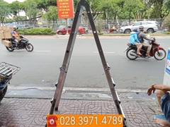 Thang trượt chữ A cao cấp 100% nhôm SUMIKA SKM-404 (2m)
