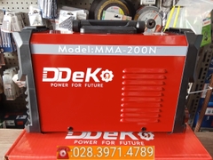 Máy hàn điện tử CHÍNH HÃNG DDeko MMA-200N bao kéo que 3.2mm
