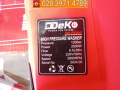 Máy rửa xe CHÍNH HÃNG DDeko DK-P2000 công suất 2500W