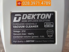 Máy hút bụi dùng pin 21V CHÍNH HÃNG DEKTON M21-HB01 (chưa pin + sạc)
