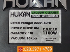 Máy hút bụi mini CHÍNH HÃNG HUKAN G2-HBCN10L (10 Lít)