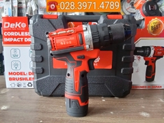Máy khoan dùng pin 12V 3 chức năng DDEKO DK-12V1 đầu 10mm [MỚI]
