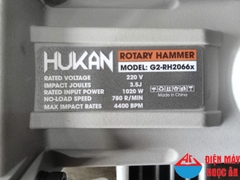 Máy khoan bê tông 3 chức năng CHÍNH HÃNG HUKAN G2-RH2066x công suất 1020W