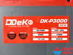 [CHÍNH HÃNG] Máy rửa xe gia đình công suất 3000W DDEKO DK-P3000