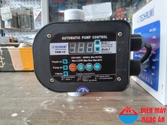 Rơle tăng áp tự động chống cạn cao cấp TECHRUMI TRM-12 bảng điều khiển điện tử thông minh