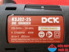 Máy mài thẳng CHÍNH HÃNG DCK KSJ02-25 công suất 400W