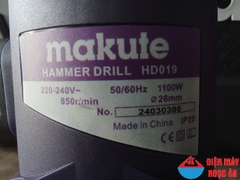Máy khoan đục bê tông CHÍNH HÃNG MAKUTE HD019 công suất 1100W