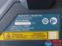 Máy cân mực laser 5 tia xanh siêu sáng CHÍNH HÃNG BOSCH GLL 50-15XG