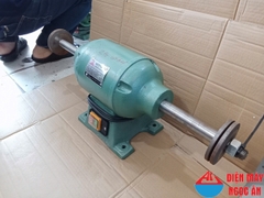 Máy mài 2 đá 2Hp chất lượng cao Hiền Ký cốt 24mm