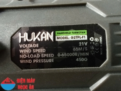 Máy thổi phản lực pin CHÍNH HÃNG HUKAN G2TPL-F1