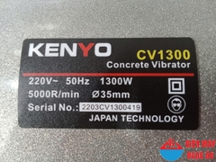 Máy đầm dùi cầm tay CHÍNH HÃNG KENYO CV1300 công suất 1300W