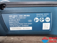Máy mài cắt pin 18V CHÍNH HÃNG BOSCH GWS 18V-8