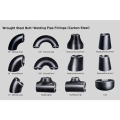 Phụ kiện thép hàn đen