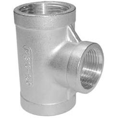 Tê thép ren mạ kẽm