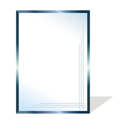 GƯƠNG MÀI CẠNH HỌA TIẾT CHỮ NHẬT ĐỨNG RINO-RG9V3