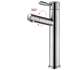 VÒI CHẬU CỔ CAO NÓNG LẠNH CARINA - CNV152S