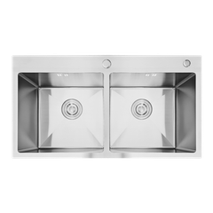 CHẬU RỬA BÁT CARINA 2 HỐ NSM2H8245