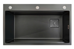 Chậu Rửa Bát Inox 1 Hố Rino RC7545BK1H