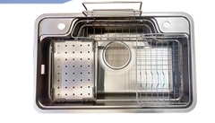 CHẬU RỬA BÁT 1 HỐ RINO RC7848NBLACK