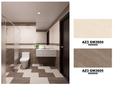 Thiết kế 3D gạch phòng vệ sinh