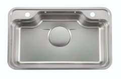 Chậu Rửa Bát Inox 1 hố Rino RC7848BN1H