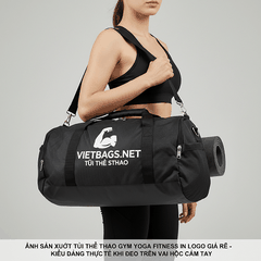 Sản Xuất Túi Thể Thao Gym Yoga Fitness In Logo Giá Rẻ