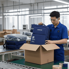 Xưởng May Balo Quà Tặng Samsung In Logo Chất Lượng | Vietbags.net