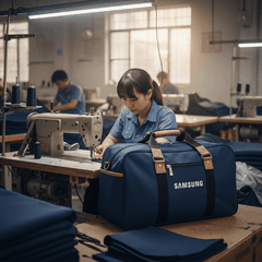 Sản Xuất Túi Du Lịch Sam Sung Chuẩn Form, Giá Xưởng | Vietbags