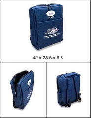 May balo quà tặng VNPT – Xưởng sản xuất balo in logo doanh nghiệp tại Hà Nội