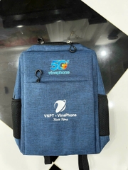 May balo quà tặng VNPT – Xưởng sản xuất balo in logo doanh nghiệp tại Hà Nội