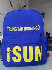 May balo trung tâm ngoại ngữ ISUN