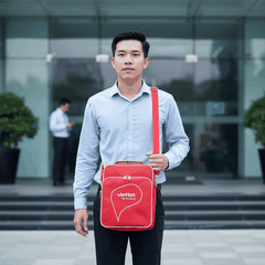Xưởng Sản Xuất Túi Đeo Chéo Viettelpost Mẫu Mới Nhất 2026 | Vietbags